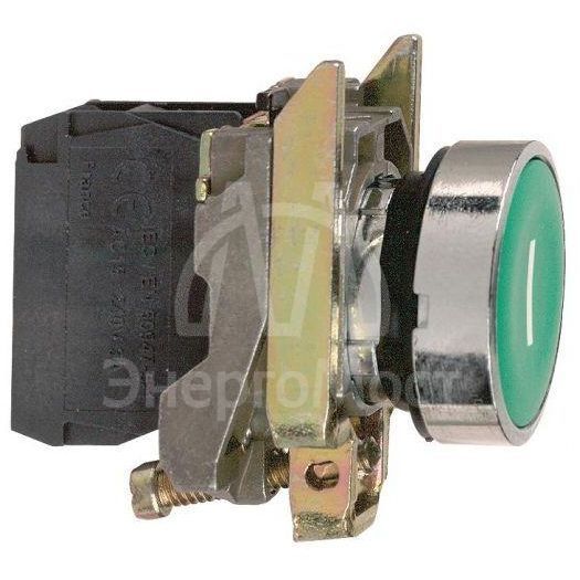 Кнопка без фикс. 1НО без подсветки зел. SchE XB4BA31