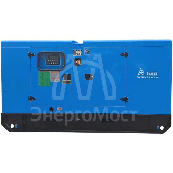 Дизельный генератор ТСС АД-60С-Т400  в шумозащитном кожухе с АВР
