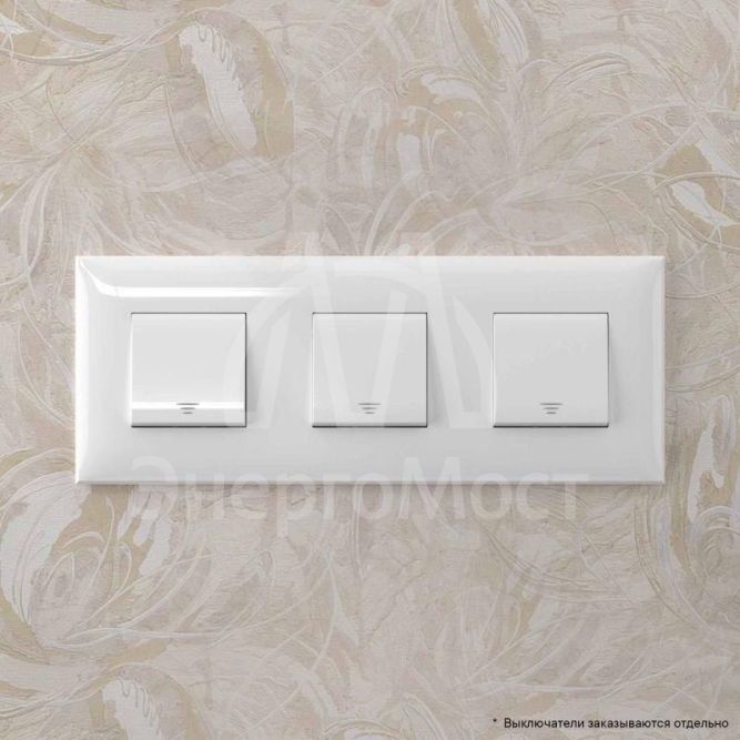 Рамка 3-м 6мод. Avanti &amp;quot;Белое облако&amp;quot; DKC 4400906