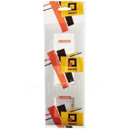 Рамка 3-м 6мод. Avanti "Белое облако" DKC 4400906