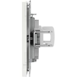 Розетка компьютерная 1-м KANT RJ45 кат.5E без шторки бел. магнолия DKC 7000663