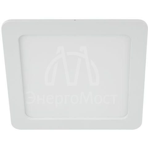 Светильник светодиодный LED 2-16-4K 16Вт 4000К встраив. квадратный ЭРА Б0058404