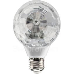 Диско-лампа светодиодная двойная Е27 подставка с цоколем Е27 в комплекте 230В NEON-NIGHT 601-250