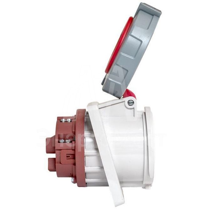 Розетка стационарная внутренняя угловая 4252 3Р+РЕ+N 32А 380В IP67 PROxima EKF ps-4252-32-380