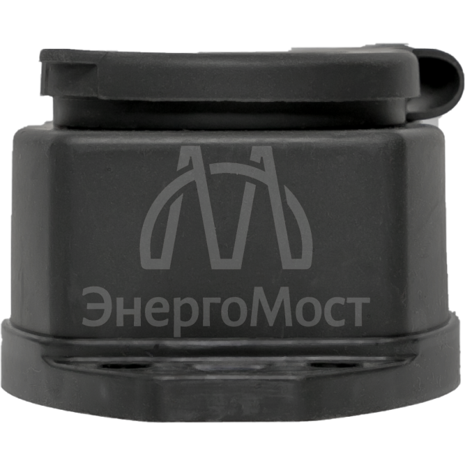 Розетка 3-м 16А IP44 2P+PE 230В с защ. крышками каучук EKF RPS-015-16-230-44