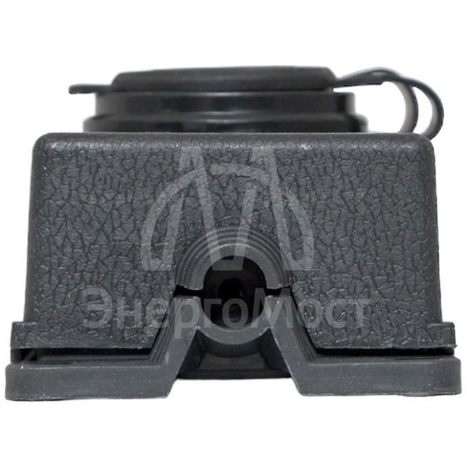 Розетка 2-м 16А IP44 2P+PE 230В с защ. крышками каучук PROxima EKF RPS-018-16-230-44-r