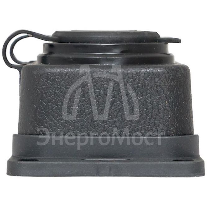 Розетка 2-м 16А IP44 2P+PE 230В с защ. крышками каучук PROxima EKF RPS-018-16-230-44-r