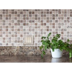 Выключатель 3-кл. Inspiria 250В 10AX сл. кость Leg 673641