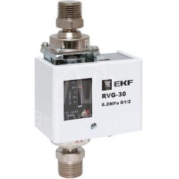 Реле перепада давления RVG-30-0.2-2 (0.2 МПа) EKF RVG-30-0.2-2