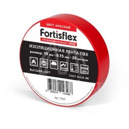 Изолента ПВХ 19х0.15х20 желт./зел. Fortisflex 71237