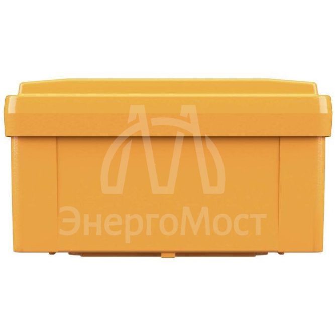 Коробка ответвительная FS 100х100х50мм 4р 450В 6А 4кв.мм с гладкими стенками и клеммн. IP56 пластик. DKC FSB10404