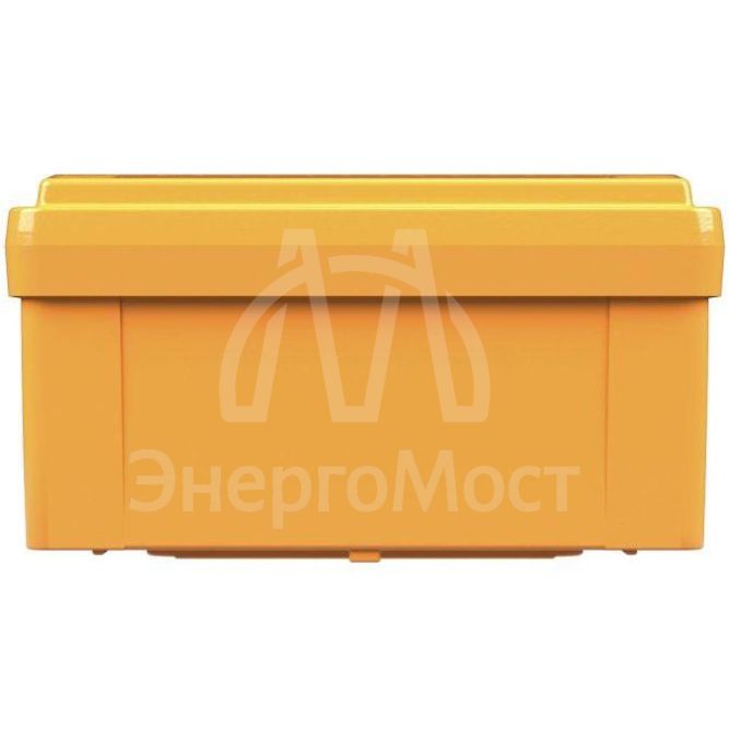 Коробка ответвительная FS 100х100х50мм 4р 450В 6А 4кв.мм с гладкими стенками и клеммн. IP56 пластик. DKC FSB10404