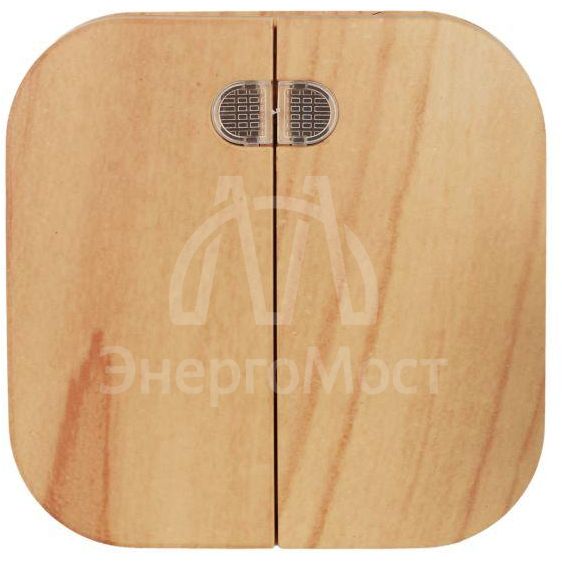 Выключатель 2-кл. ОП GLORY 10А ВС20-2-1-ХС с индикацией сосна IEK EVH21-K34-10