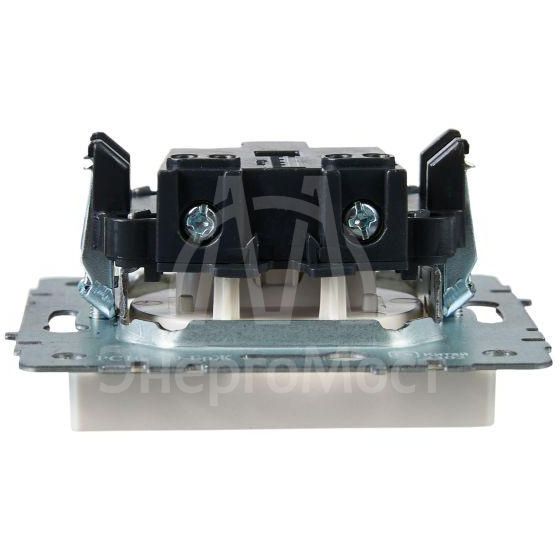 Розетка 1-м СП BRITE РС10-1-0-БрЖ 10А без заземл. без защ. шторок жемчуж. IEK BR-R10-10-K36