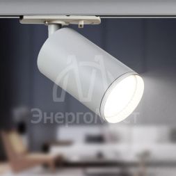 Светильник трековый TR39-GU10 MR16 1ф под лампу WH бел. Эра Б0053309