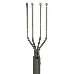 Муфта кабельная концевая универсальная 1кВ 4 ПКВ(Н)Тп-1 (150-240) с наконечниками (пластик без брони) ЗЭТАРУС zeta20626