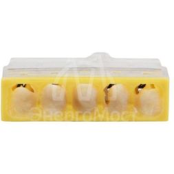 Экспресс-клемма строительно-монтажная СМК 2273-245 5-проводная 0.5-2.5кв.мм с пастой (уп.100шт) Rexant 07-3219