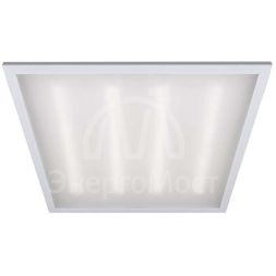 Светильник светодиодный PPL 595/U Opal 36Вт 4000К IP40 2700лм универс. с драйвером 370мА (Аналог ЛВО 4х18) JazzWay 5005303