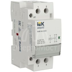 Контактор модульный KMR 40А 230В AC 2НО ARMAT IEK AR-KMR10-040-20-230