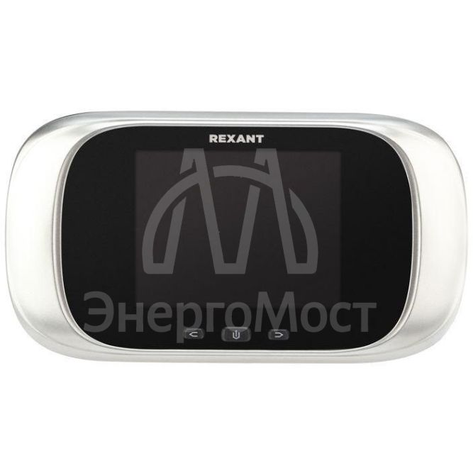 Видеоглазок дверной DV-112 с цветным LCD-дисплеем 2.8дюйм с функцией записи фото и звонком Rexant 45-1112
