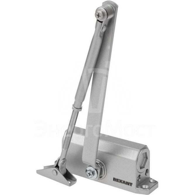 Доводчик дверной для установки на дверь весом до 45кг Rexant 46-0501