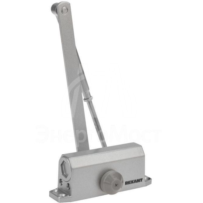 Доводчик дверной для установки на дверь весом до 45кг Rexant 46-0501