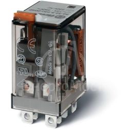 Реле миниатюрное 2CO 12А 24В DC FINDER 563290240040