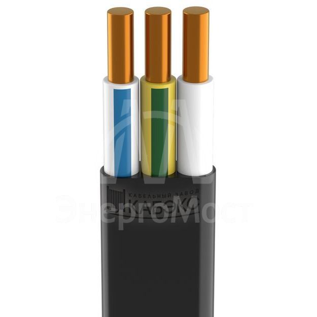 Кабель ВВГ-Пнг(А)-LS 3х6 ок (N PE) 0.66кВ (м) Кабэкс ТХМ00070642