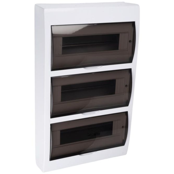 Бокс модульный накладной PDB/W 1036 WH (ЩРН-П-36) IP41 пластик. Pro JazzWay 5071704