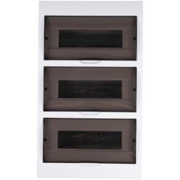 Бокс модульный накладной PDB/W 1036 WH (ЩРН-П-36) IP41 пластик. Pro JazzWay 5071704