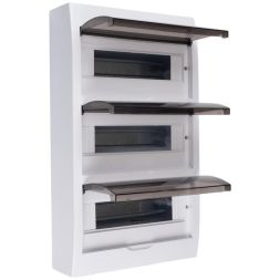 Бокс модульный накладной PDB/W 1036 WH (ЩРН-П-36) IP41 пластик. Pro JazzWay 5071704