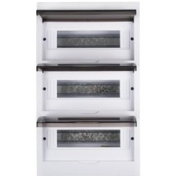 Бокс модульный накладной PDB/W 1036 WH (ЩРН-П-36) IP41 пластик. Pro JazzWay 5071704