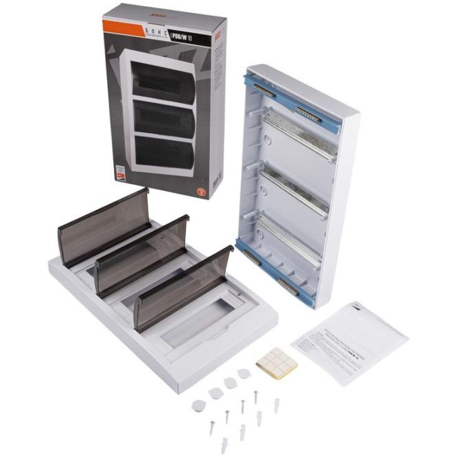 Бокс модульный накладной PDB/W 1036 WH (ЩРН-П-36) IP41 пластик. Pro JazzWay 5071704