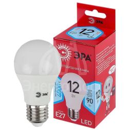 Лампа светодиодная A60-12W-840-E27 R (диод груша 12Вт нейтр. E27) Эра Б0049636