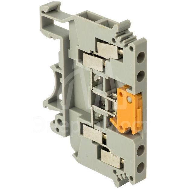 Колодка клеммная JXB-4/35 двойная измерительная тип K сер. PROxima EKF plc-jxb-2-4/35K-gy