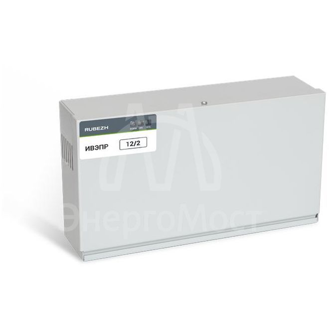 Источник вторичного электропитания резервированный ИВЭПР 12/2 2х7-Р Рубеж Rbz-257410