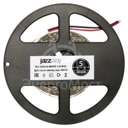 Лента светодиодная PLS 2835/120-12V-W 12Вт/м IP20 бел. свет (уп.5м) JazzWay 2859051