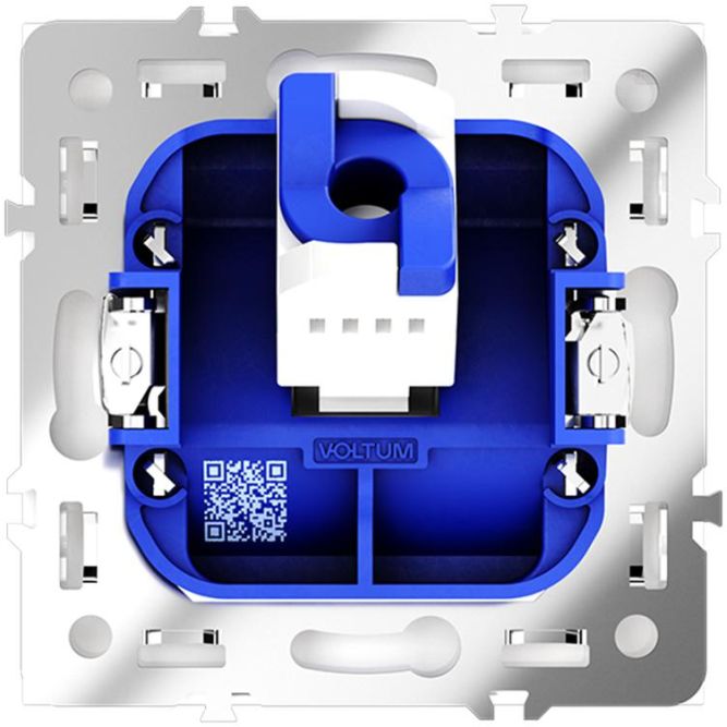 Розетка компьютерная 1-м СП S70 RJ45 кат.6 механизм кашемир Voltum VLS060103