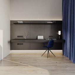 Рамка 4-м S70 пластик. черн. матов. Voltum VLS100408