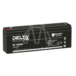 Аккумулятор 12В 2.2А.ч Delta DT 12022