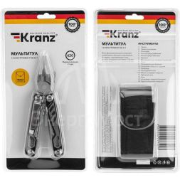 Мультитул 14 в 1 155мм Kranz KR-12-4947-2