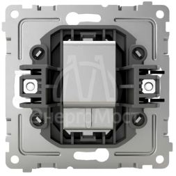 Розетка TV оконечная СП Pixel 1DB механизм перламутр. TOKOV ELECTRIC TKE-PX-A1O-C04