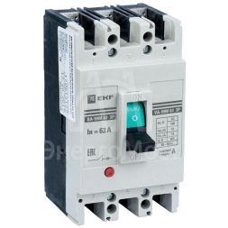 Выключатель автоматический 3п 63/63А 25кА ВА-99М PROxima EKF mccb99-63-63m