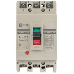 Выключатель автоматический 3п 63/63А 25кА ВА-99М PROxima EKF mccb99-63-63m