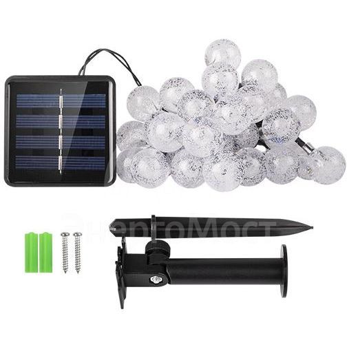 Светильник светодиодный SLR-G05-30M садовый; гирлянда шарики мульти ФАZА 5033375