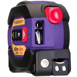 Рулетка с лазерным дальномером ("3 в 1") Reel SLR600 PRO Ermenrich 86175