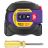 Рулетка с лазерным дальномером ("3 в 1") Reel SLR600 PRO Ermenrich 86175