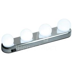 Светильник светодиодный ML-L04-sr подсветка для зеркала серебр. JazzWay 5036734