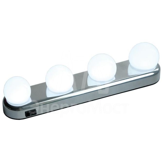 Светильник светодиодный ML-L04-sr подсветка для зеркала серебр. JazzWay 5036734