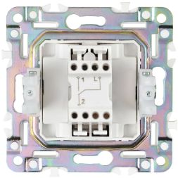 Выключатель проходной 1-кл. SKANDY 10А SK-V02Bl черн. IEK SK-V12-0-10-K02